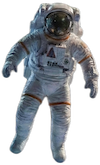 Floating astronaut